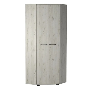 Прихожая Италия ШУ-800 Шкаф угловой ПАМИР (Крафт белый)