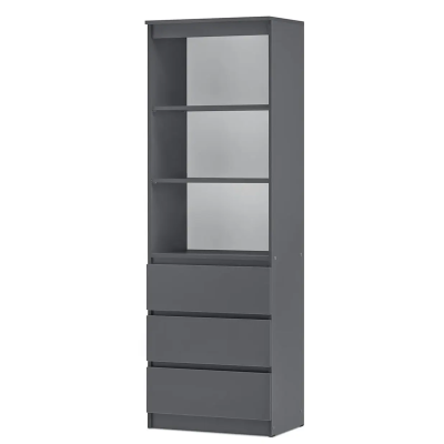 Челси Стеллаж МИФ (Графит, графит)