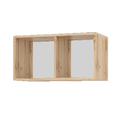 НКМ Кент-1 секция №10 полка подвесная открытая РОСТОК (Дуб Вотан (690*350*280))