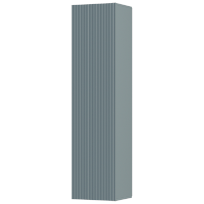 Гостиная Оливия Шкаф навесной большой МДФ МИФ (Сумеречный голубой/Шарли бриз)