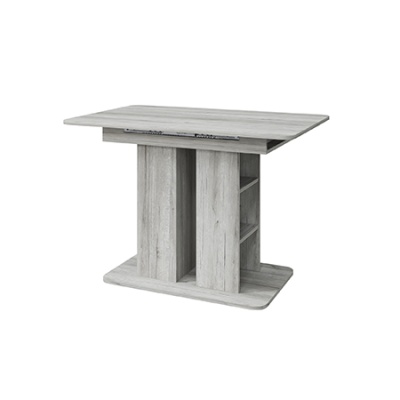 Стол раздвижной Гранд МЛЕК (дуб серый (1100(1400)*750*700))