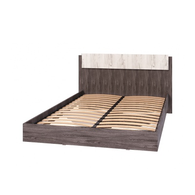 НКМ Милана секция №20 кровать 1400 РОСТОК (Ясень анкор / Дуб эльза)