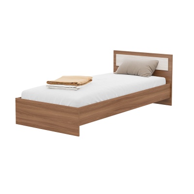 Гармония КР 603 кровать 900 СТЕНД/ТВД (фасад ШИМО СВЕТЛЫЙ/корпус ШИМО ТЕМНЫЙ (0,952х0,7х2,032))