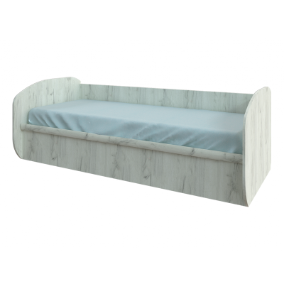 Кровать КД-1.8 с ПМ РОСТОК (Дуб крафт белый)