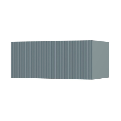 Гостиная Оливия Тумба навесная №2 МДФ МИФ (Сумеречный голубой/Шарли бриз)