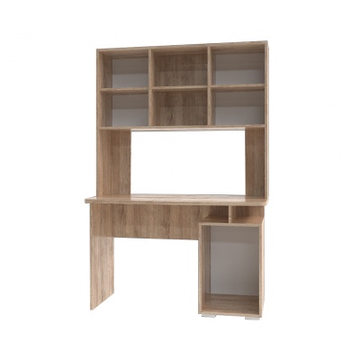 Стол компьютерный КЛ-1.2 прямой (КОРПУС) РОСТОК (Дуб баррик)