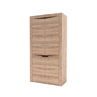 Гостиная Версаль-5 Секция №13 Шкаф 2-х ств. РОСТОК (Дуб баррик)