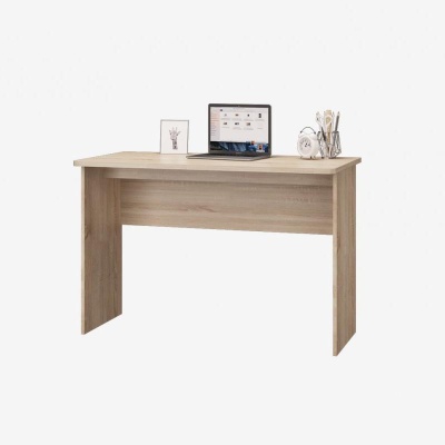 Детская серия Джуниор Стол письменный МЛЕК (дуб сонома св/бел. глянец/фотопечать(1200*800*600))