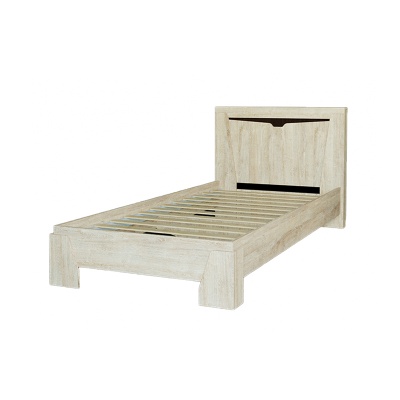 Спальня Версаль-5 Секция №1 кровать на 900 РОСТОК (Дуб баррик)