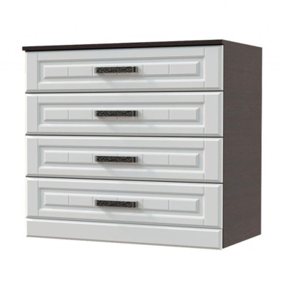 НКМ Венеция-1 МДФ Секция №11 комод 800 РОСТОК (Венге/Белое дерево)