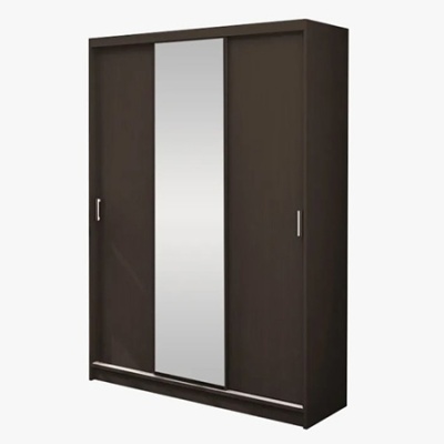 Альянс Шкаф-купе 1,5 СТЕНД (ВЕНГЕ/ВЕНГЕ (1,5х2,2х0,61))