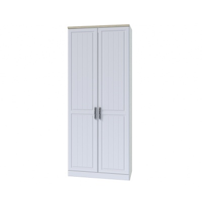 НКМ Венеция-1 МДФ Секция №3 шкаф 2-х ствр. РОСТОК (Дуб сонома/Белое дерево)