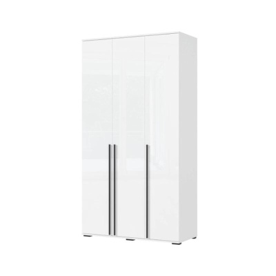 Норд Шкаф 3-х ств.(1200) МИФ (Белый/Белый Глянец холодный)