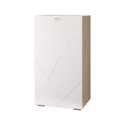 Гостиная Скайлайн Шкаф-тумба 600 МЛЕК (дуб сонома св/белый(602*1110*445))