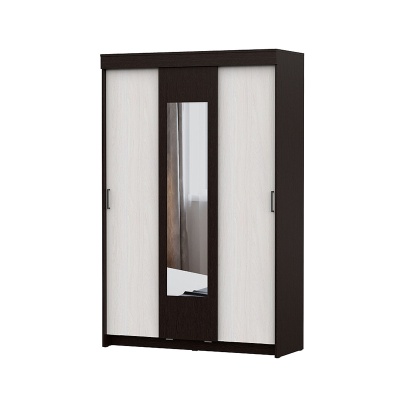 Шкаф ШКП 2 SV-мебель (Дуб Венге/Ясень Анкор Светлый (1301*2016*500))