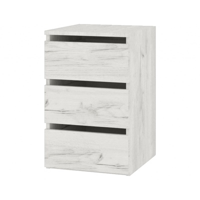 НКМ Кент-1 секция №4 тумба РОСТОК (Дуб Крафт Белый (400*620*370))