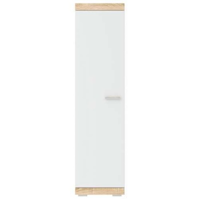 Прихожая Соната ШС-500 Шкаф ПАМИР (Сонома-Белый глянец)