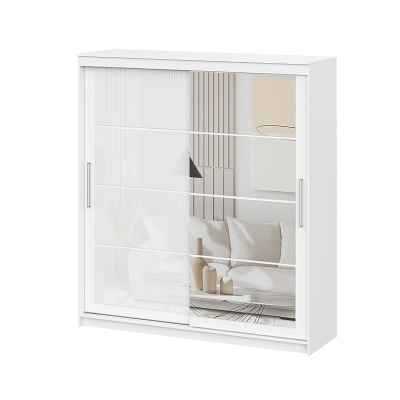 Шкаф-купе ШКП 3 (1,6) SV-мебель (Белый текстурный (1601*2200*600))