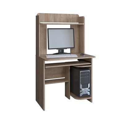 Стол компьютерный КЛ 5.5 РОСТОК (Дуб баррик)