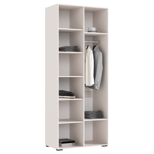 Спальный гарнитур Флэш Шкаф 2-х ств.(900) МИФ (Кашемир, Кашемир)