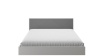 Копенгаген Кровать 1,6 с настилом (12 СТУЛЬЕВ) (Корпус: ЛДСП Белый, МДФ Серый графит)