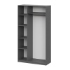 Шкаф ШК-5 (1200) SV-мебель (Графит серый)