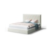 Кровать БЕЗ опоры София 1400 МЛЕК (бренди лайт 02/серо-белый)