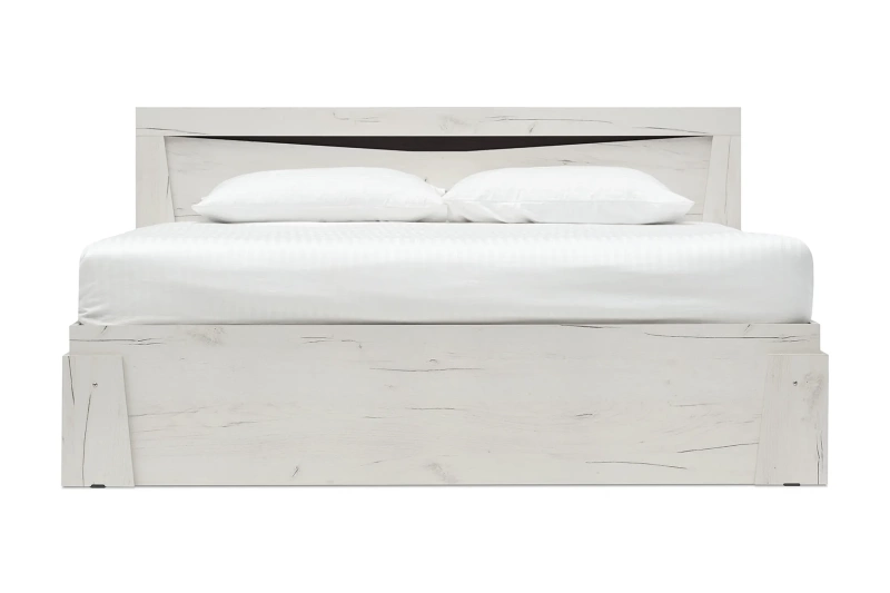 Паола КР 703 СТЕНД (ВЕНГЕ/ДУБ КРАФТ БЕЛЫЙ (1700х844х2120))