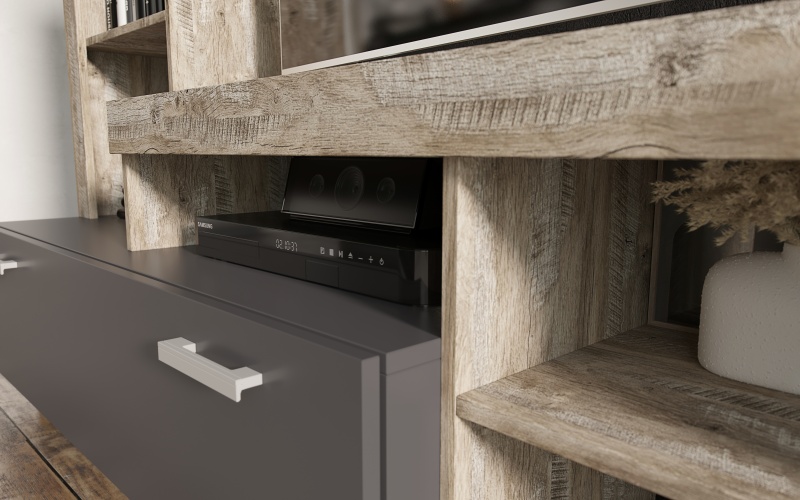 Ангара Пенал МИФ (Графит, дуб юкон)