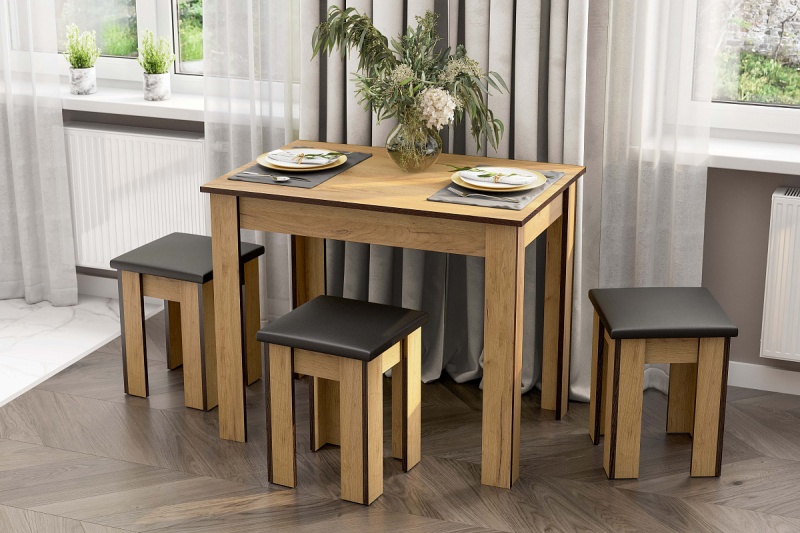 Стол обеденный СО 1 SV-мебель (Дуб Золотой)