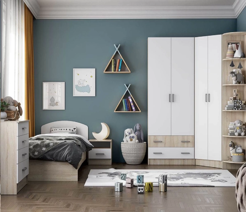 Детская серия Мартина Терминал угловой МИФ (Сонома)