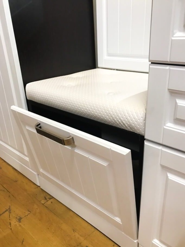 НКМ Венеция-1 МДФ Секция №2 вешалка РОСТОК (Венге/Белое дерево)