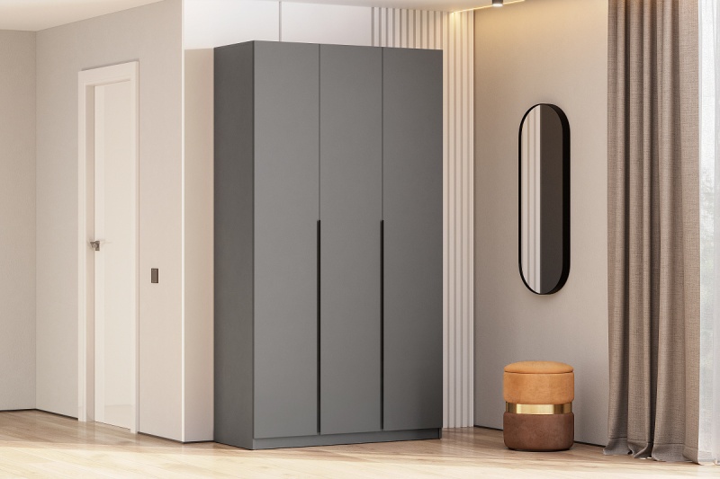 Шкаф ШК-5 (1200) SV-мебель (Графит серый)