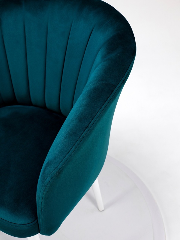 Стул Версаль ПАМИР (F77 Синий/Белая опора)