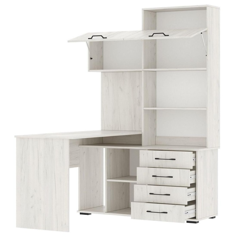 Стол ПКС-11 ЛЕВ. ПАМИР (Крафт белый)