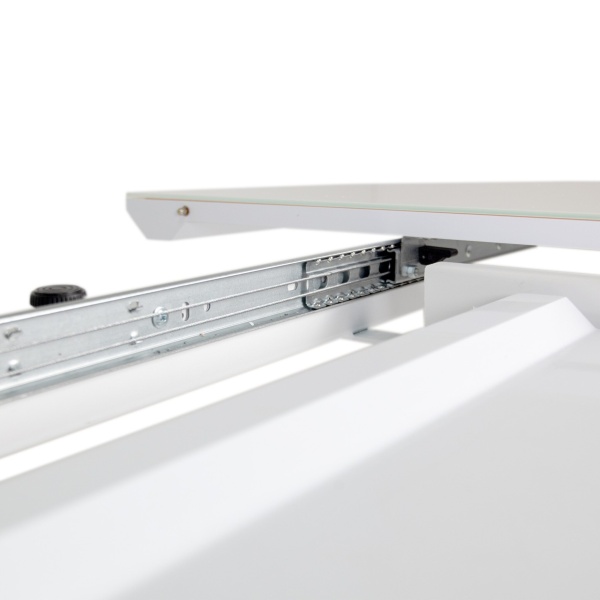 Стол Бахус Керамика 1200 Ваша Мебель (Керамика ДГ-4 мрамор серый, мдф черный, опоры муар черные (d=1200(1600)))