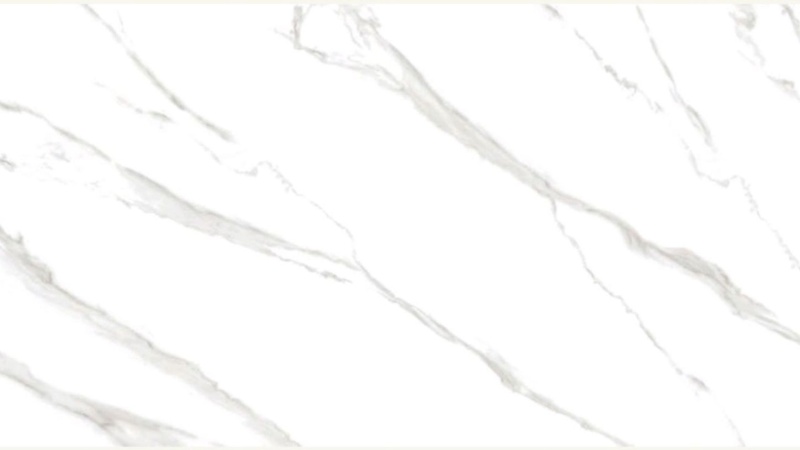 Стол Бахус Керамика 1000 Ваша Мебель (керамика ДГ-1 мрамор белый,мдф черный,каркас основание МУАР черный (d=1000(1320)))