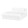 Челси Кровать 1.6 м МИФ (Белый глянец холодный, белый)