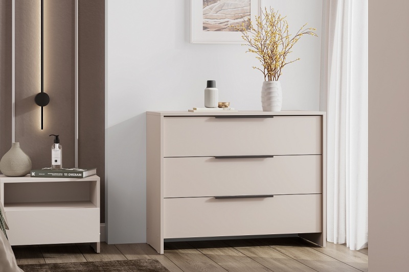 М/С Камелия 1 Комод 3 ящика SV-мебель (Меланж)