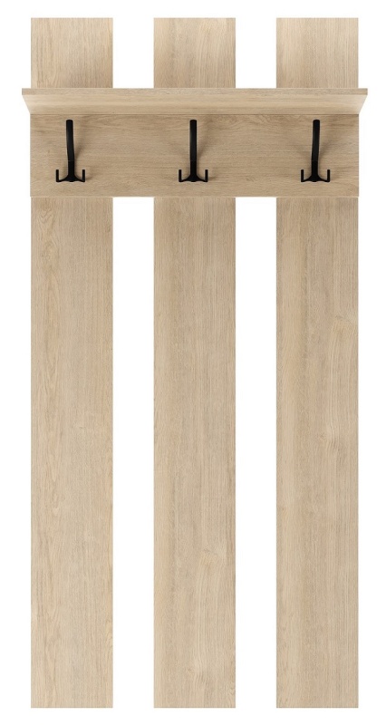 Прихожая Ева Вешалка 800 ПАМИР (Дуб Экспресив песочный)