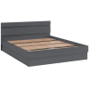 Челси Кровать 1.6 м МИФ (Графит, графит)