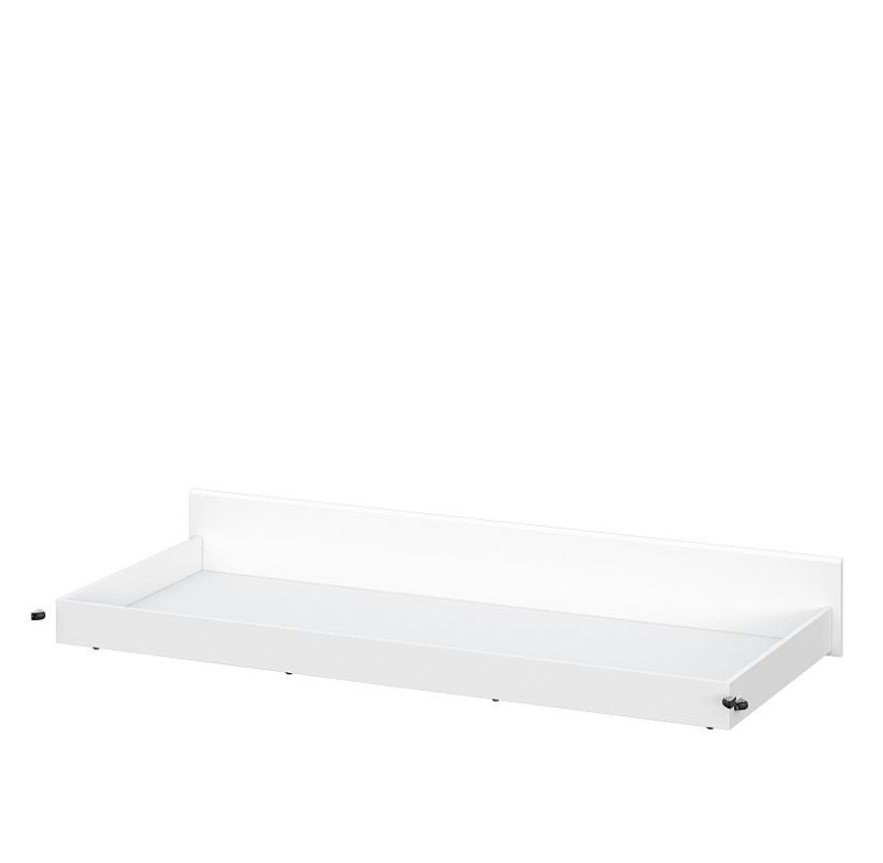 Токио Кровать выкатная 0,9 SV-мебель (Белый текстурный (1992*264*832))