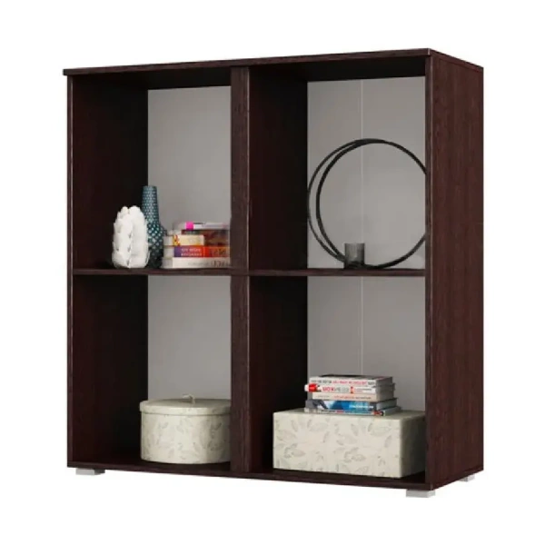 Гостиная Ким Тумба 4-х ств. (1000 (комод)) МИФ (Белый глянец холодный, венге)