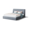 Кровать БЕЗ опоры Хилтон 1400 МЛЕК (нео 25/серый)