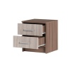 Гармония ТБ 601 тумба прикроватная СТЕНД/ТВД (фасад ШИМО СВЕТЛЫЙ/корпус ШИМО ТЕМНЫЙ (0,4х0,45х0,408))
