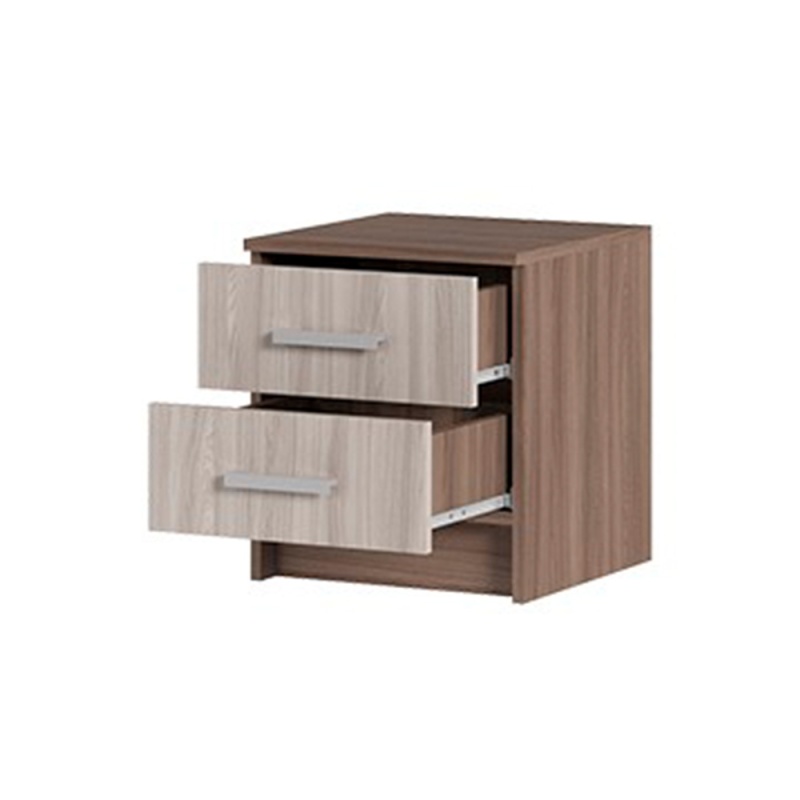 Гармония ТБ 601 тумба прикроватная СТЕНД/ТВД (фасад ШИМО СВЕТЛЫЙ/корпус ШИМО ТЕМНЫЙ (0,4х0,45х0,408))