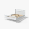 Натали кровать 1400 МЛЕК (Белый (1400*200))
