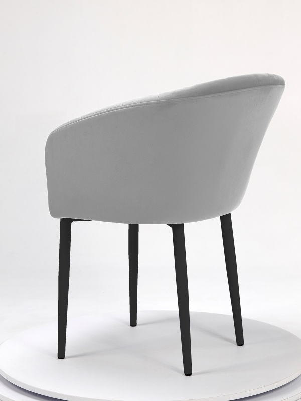 Стул Версаль ПАМИР (F80 Серый минт/Черная опора)