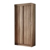 Евро Шкаф-купе СТЕНД (ДУБ КАНЬОН/ДУБ КАНЬОН (1,0х2,1х0,416) СНЯТ)