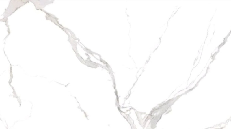 Стол Бахус Керамика 1000 Ваша Мебель (керамика 18В Gloria White мрамор белый,мдф черный, каркас основание МУАР черный (d=1000(1420)))